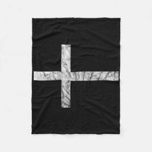 Dänemark Dänische Flagge Nordisches Kreuz Reisen E Fleecedecke