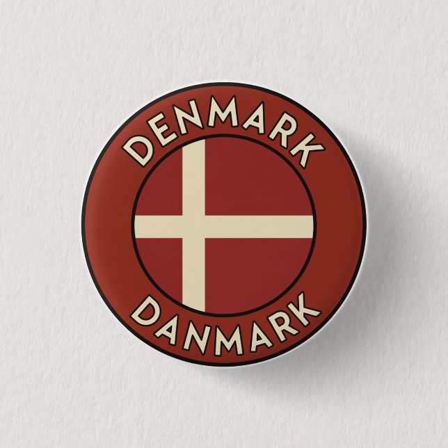 Dänemark Danmark  Button (Vorderseite)