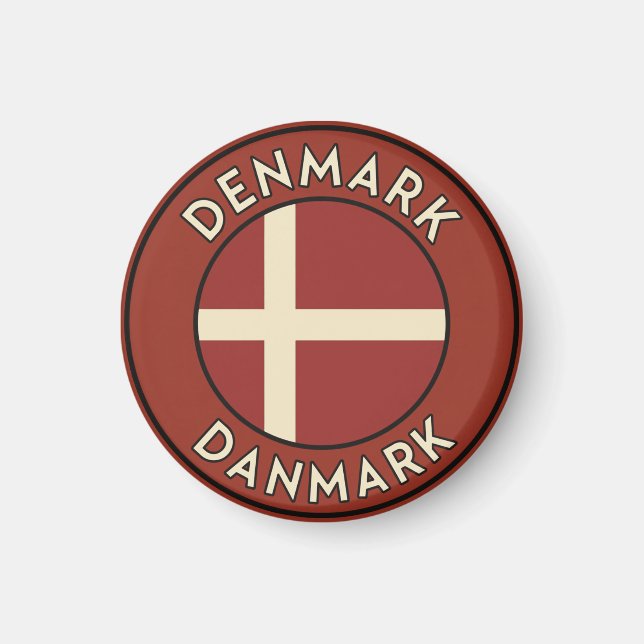 Dänemark Danmark  Magnet (Vorne)