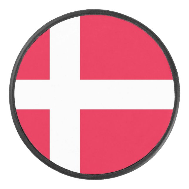 Dänemark Eishockey Puck (Vorderseite)