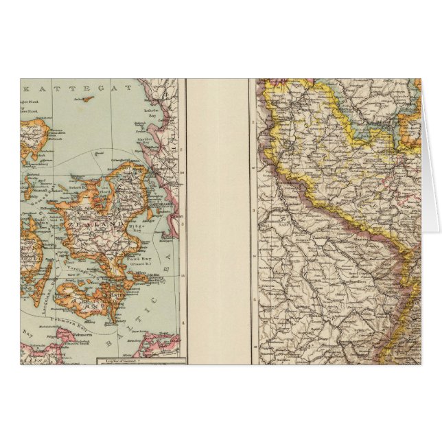 Dänemark, Elsass Lothringen, Pfalz (Vorderseite (Horizontal))