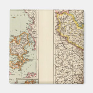 Dänemark, Elsass Lothringen, Pfalz Magnet