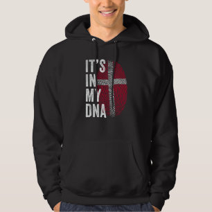 Dänemark Es Ist In Meiner DNA Süße Dänische Finger Hoodie