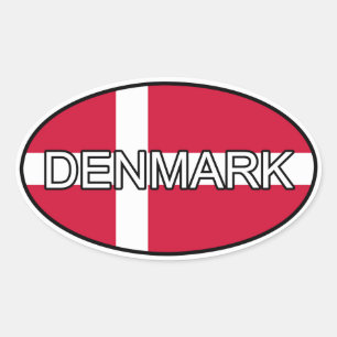 Dänemark Euro Sticker