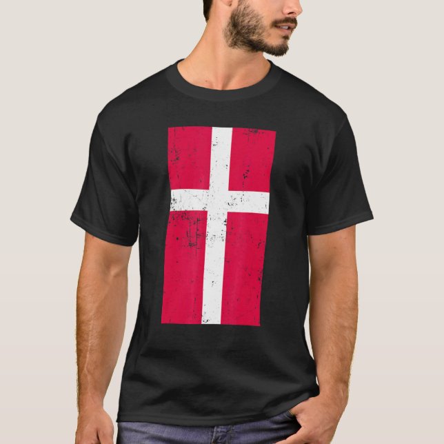 Dänemark Europe Scandanavia Kopenhagen gestört F T-Shirt (Vorderseite)