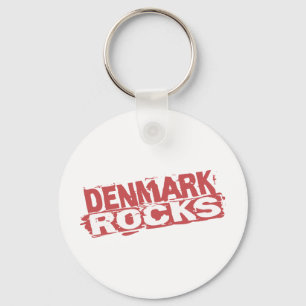 Dänemark-Felsen Schlüsselanhänger
