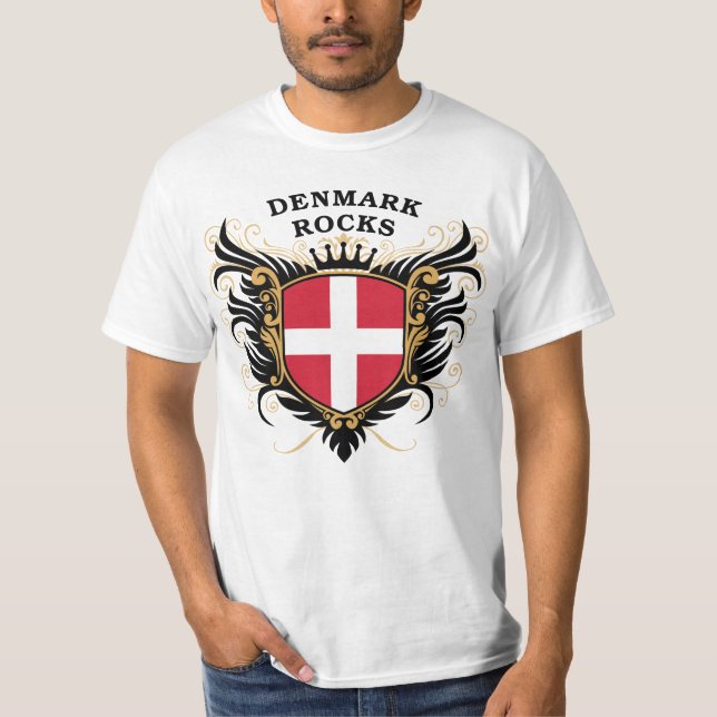 Dänemark-Felsen T-Shirt (Vorderseite)