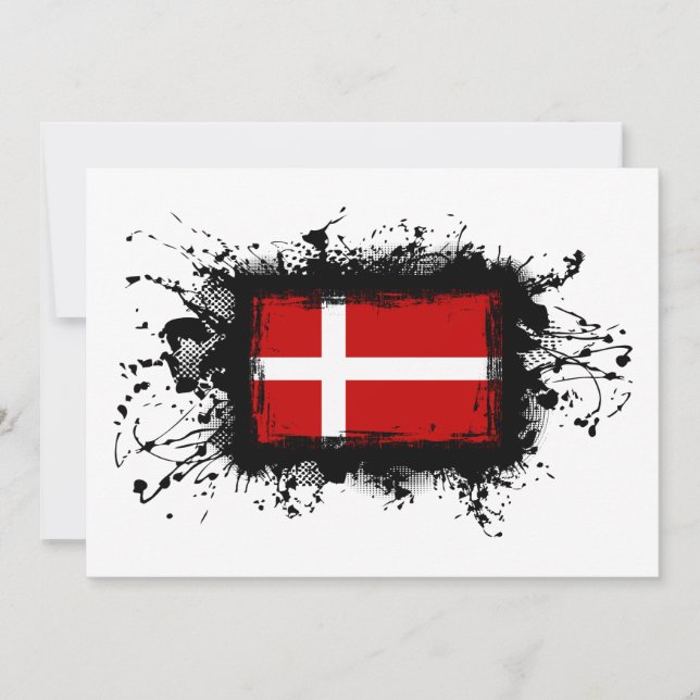 Dänemark Flagge (Vorderseite)