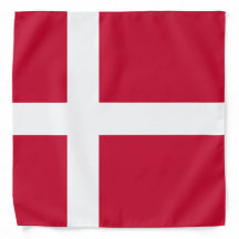 Dänemark Flagge Bandana