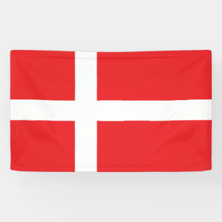 Dänemark Flagge Banner