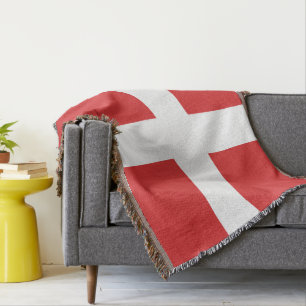 Dänemark-Flagge Decke