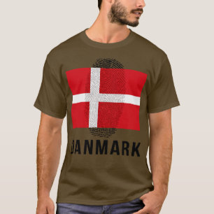 Dänemark-Flagge DNA T-Shirt