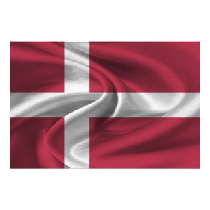 Dänemark Flagge Fotodruck