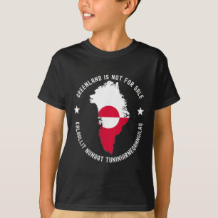 Dänemark-Flagge Grönland ist nicht zu verkaufen Üb T-Shirt