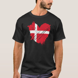 Dänemark Flagge I Liebe Dänemark Es liegt in meine T-Shirt