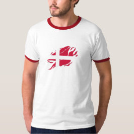 Dänemark Flagge in mir, Skandinavien Klaw-Mark T-Shirt