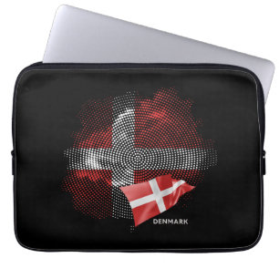 Dänemark-Flagge Laptopschutzhülle