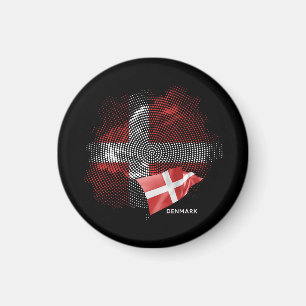 Dänemark-Flagge Magnet