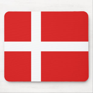 Dänemark Flagge Mousepad