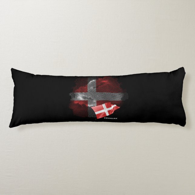 Dänemark-Flagge Seitenschläferkissen (Vorderseite)