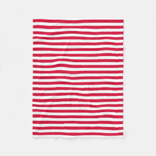Dänemark Flagge Streifen Land Farbe Muster rot wei Fleecedecke