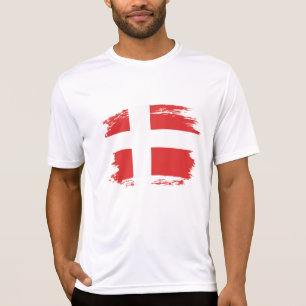 Dänemark-Flagge T-Shirt