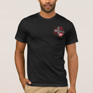 Dänemark-Flagge T-Shirt