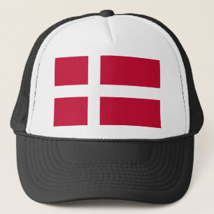 Dänemark Flagge Truckerkappe