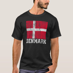 Dänemark Flaggenstaat National Prix Roots Country T-Shirt