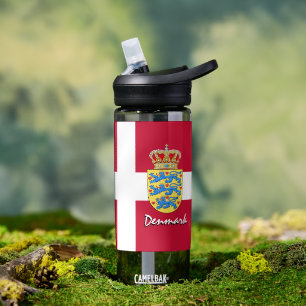 Dänemark Flasche, patriotische dänische Flagge Trinkflasche