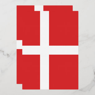 Dänemark Folieneinladung