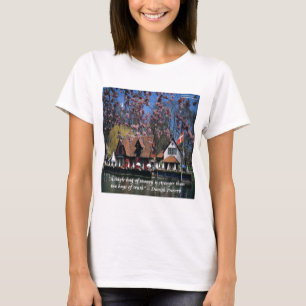Dänemark Foto & Famous Proverb T-Shirt