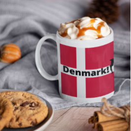 Dänemark Fußball Kaffeetasse
