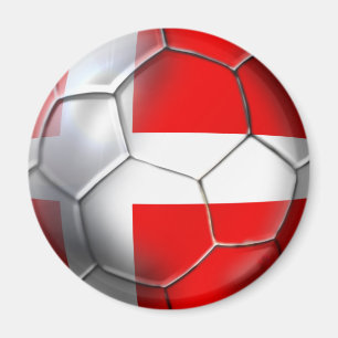 Dänemark-Fußball Magnet