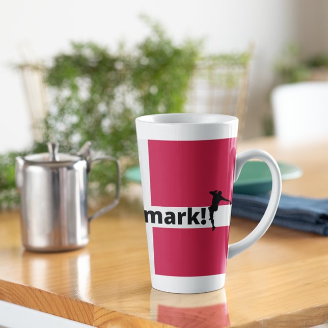 Dänemark Fußball Milchtasse (Von Creator hochgeladen)