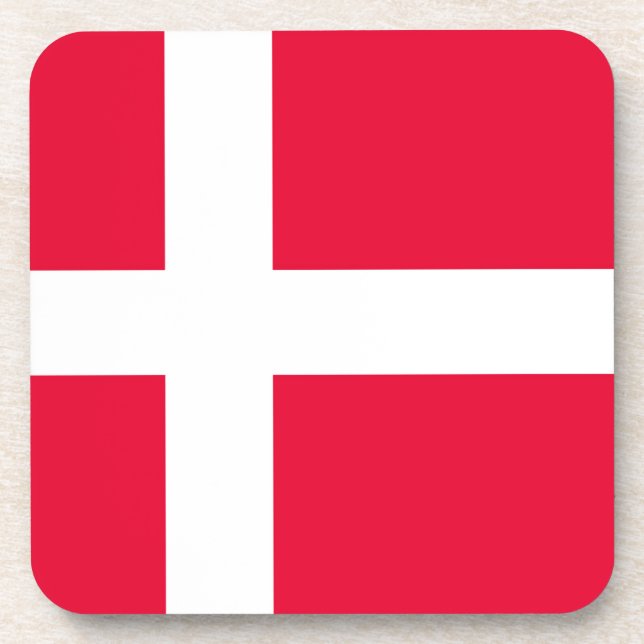 Dänemark Getränkeuntersetzer (Vorderseite)