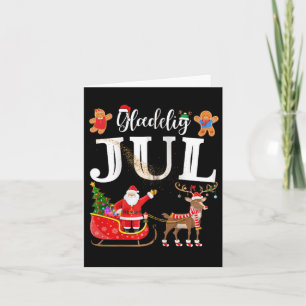 Dänemark Glædelig Jul Danish Merry Christmas Glæde Karte
