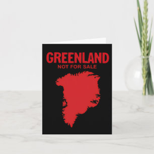 Dänemark Grönland ist nicht zum Verkauf - Anti-Tru Karte