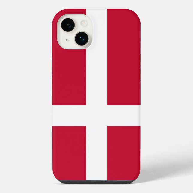 Dänemark iPhone 14 Plus Hülle (Rückseite)