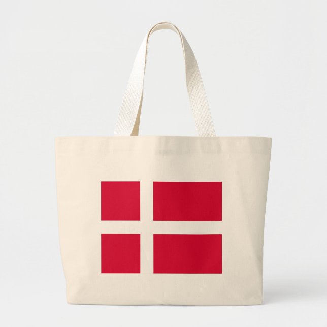 Dänemark Jumbo Stoffbeutel (Vorne)