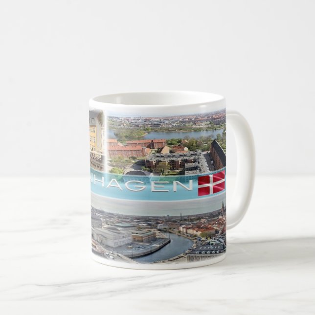 Dänemark - Kopenhagen - Kaffeetasse (VorderseiteRechts)