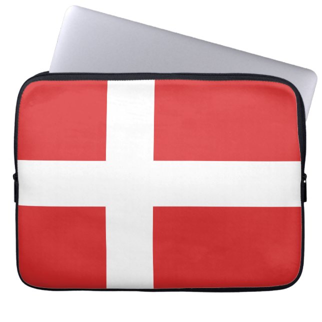 Dänemark Laptopschutzhülle (Vorderseite)