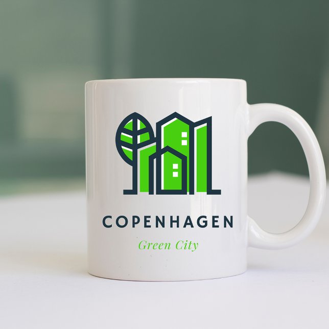 Dänemark Nachhaltige Stadt Kaffeetasse (Von Creator hochgeladen)