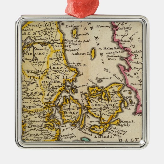 Dänemark Ornament Aus Metall (Vorne)