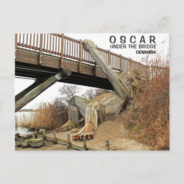 Danemark, Oscar Sous le Pont Carte Postale ! (Devant)
