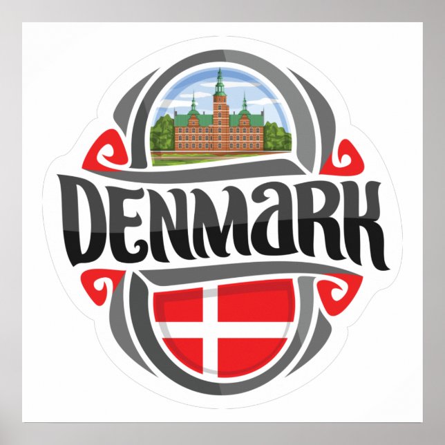 Dänemark Poster (Vorne)