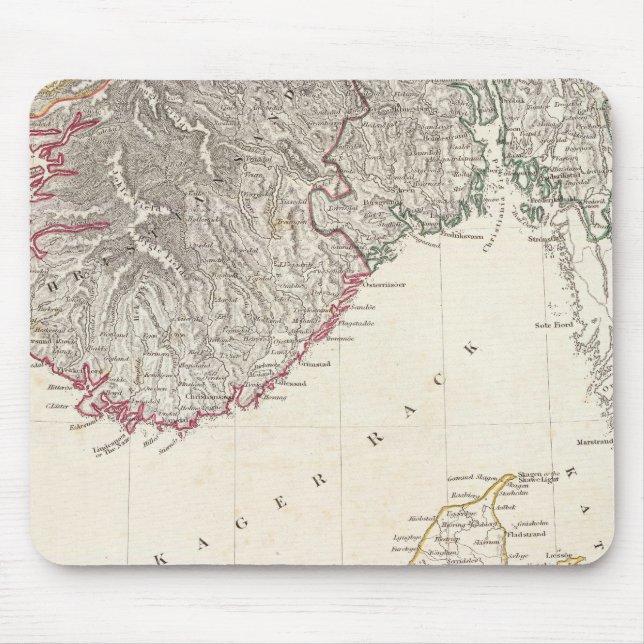 Dänemark, pt Norwegen Mousepad (Vorne)