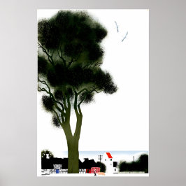 Dänemark-Reiseposter Dänischer Kunstdruck Poster