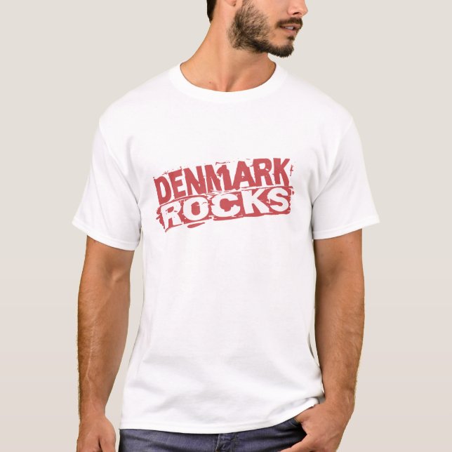 Dänemark schaukelt T - Shirt (Vorderseite)
