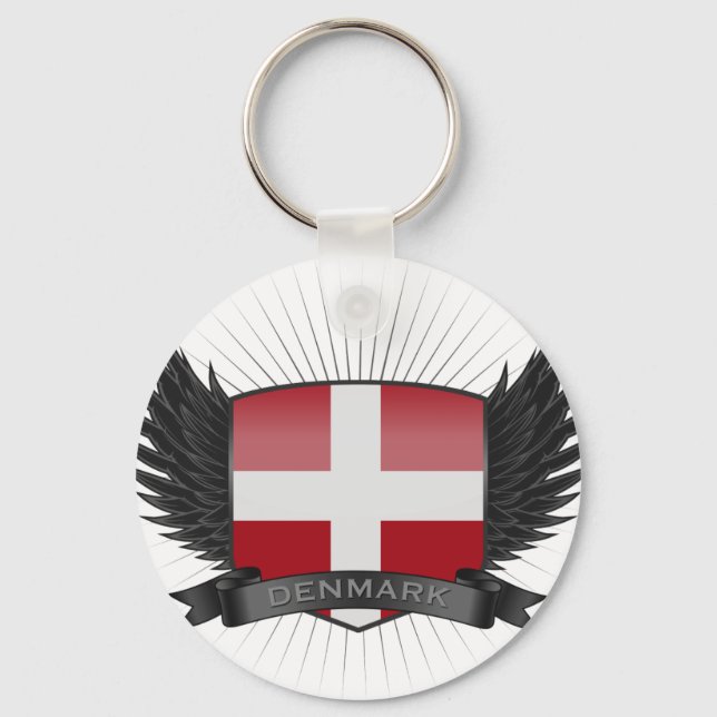 DÄNEMARK SCHLÜSSELANHÄNGER (Vorderseite)